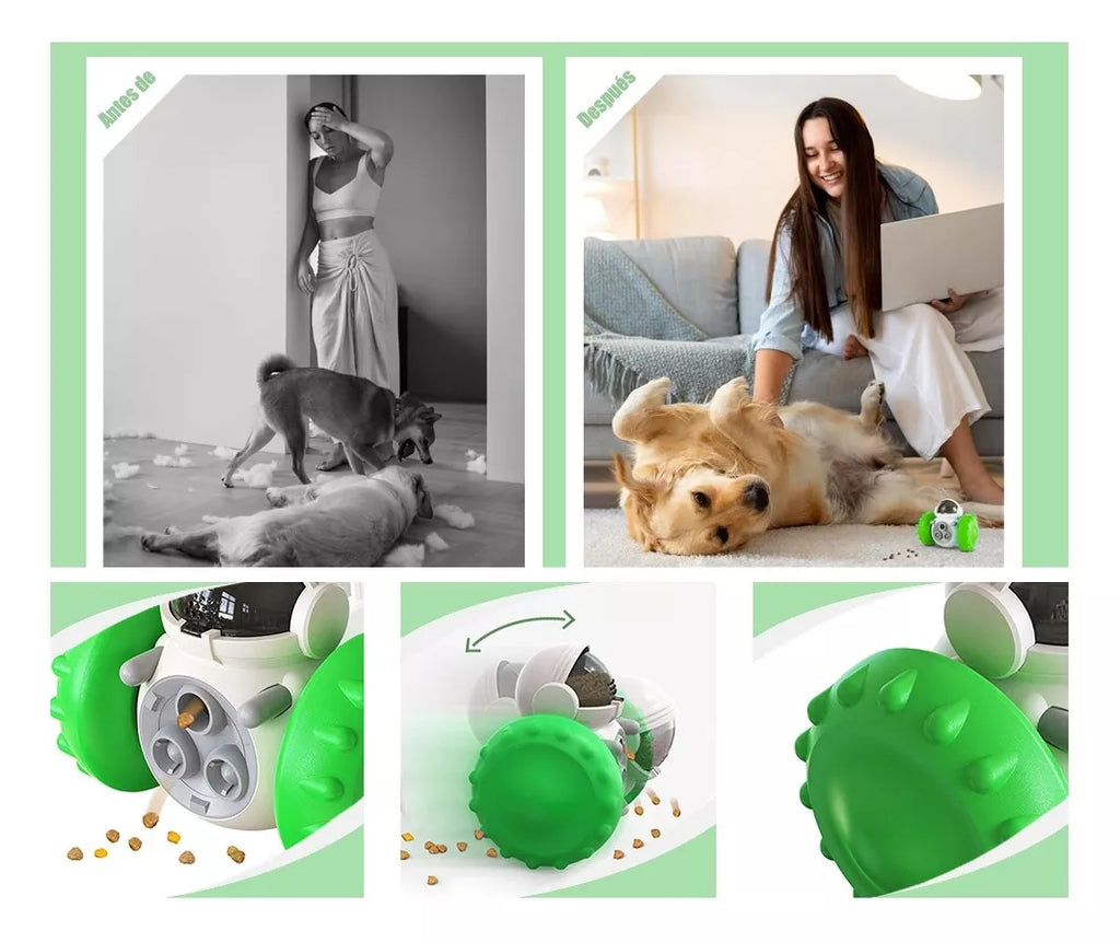 Dispensador De Alimentos Forma De Robot