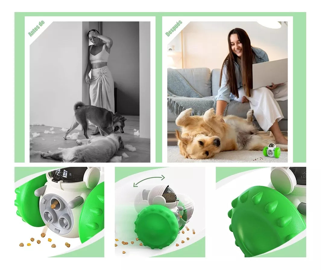 Dispensador De Alimentos Forma De Robot